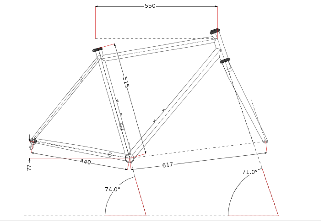 ReVelo Frame Fork and Headset Down Payment